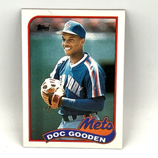 Dwight “Doc” Gooden 1989 Topps New York Mets #30 card