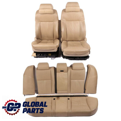 BMW E60 Comfort Climate Leather Nasca Beige Interior Seats Seat Memory |  eBay