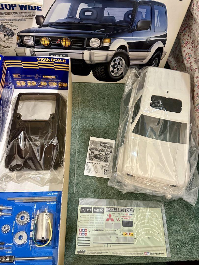 TAMIYA MITSUBISHI PAJERO Metal Top Wide 1/10 Scale | eBay
