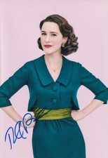 RACHEL BROSNAHAN signed Autogramm 20x30cm MARVELOUS MAISEL in Person autograph