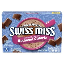 Swiss Miss Reduced Calorie Hot Cocoa Mix 12 Pack 35 Calories 3.12 Ounce