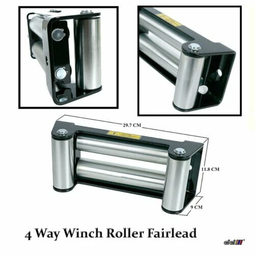 ROLLER FAIRLEAD RECOVERY WINCH 8000LB 12000LB 17500LB ***FREE SHIPPING*** - Picture 1 of 8