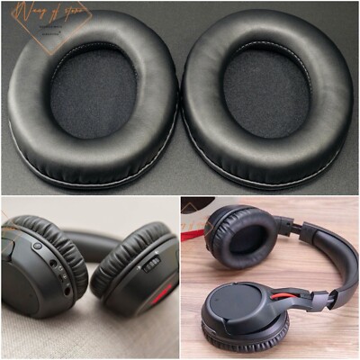Oval Ellipse Egg Shape Soft Leather EarPads Foam Cushion For HyperX Cloud Flight