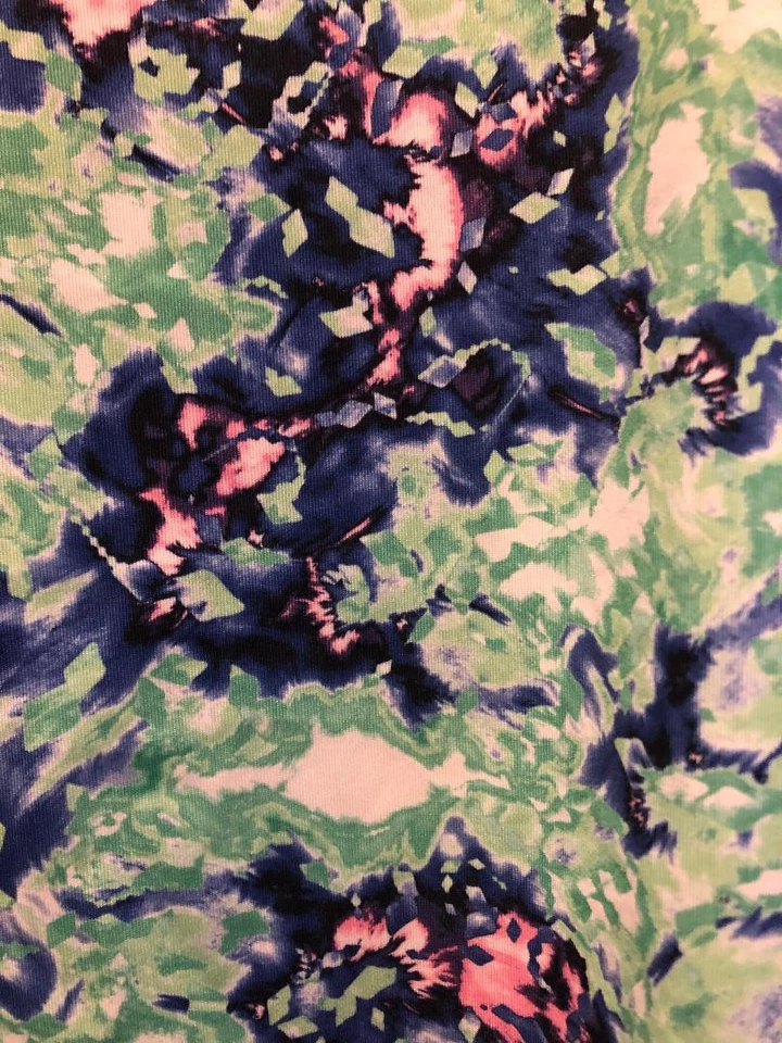 Camisa de golf sin mangas borrosa floral azul real Bluebell EP Pro NY para dama nueva con etiquetas - XL Foto 3 de 3