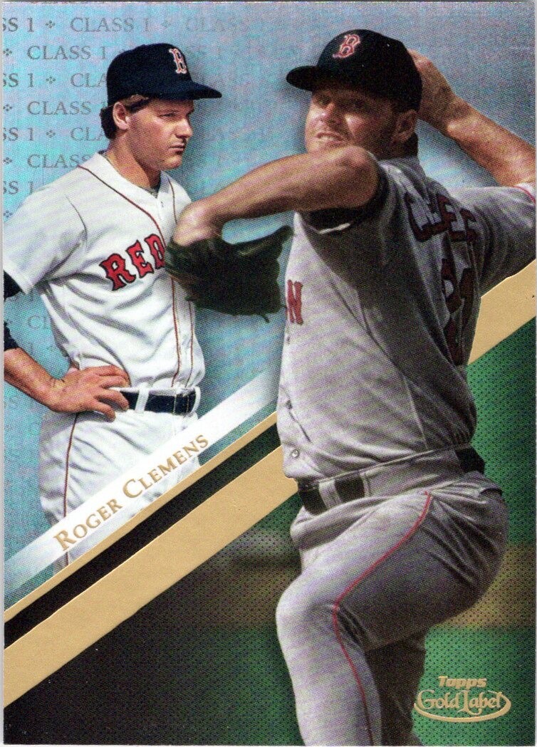 2019 Topps Gold Label Class 1 #97 Roger Clemens Boston Red Sox