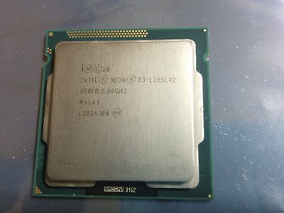 Intel Xeon E3-1265L v2 2.50 GHz L3 8M 4-Core Processor LGA1155 GPU 45W CPU