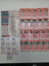 Press on Nails, Emery Boards, Nail Tattoos Assorted 50 Piece Set