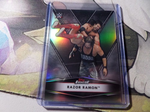 Razor Ramon Card 2021 Topps Finest WWE Razor Ramon Sole Survivors Insert Card #SS-3 | eBay