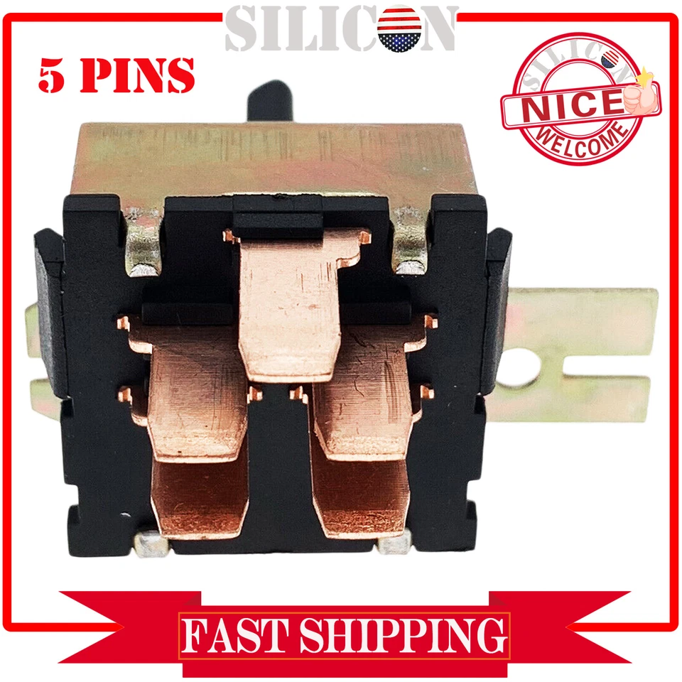 Переключатель управления вентилятором нагреватель переменного тока для 1997-2004 Jeep TJ Wrangler 2,4 л 2,5 л 4,0 л - Изображение 4 из 4