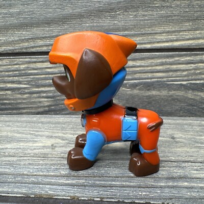 Nickelodeon Paw Patrol Zuma Brown Dog Orange Blue Suit Helmet