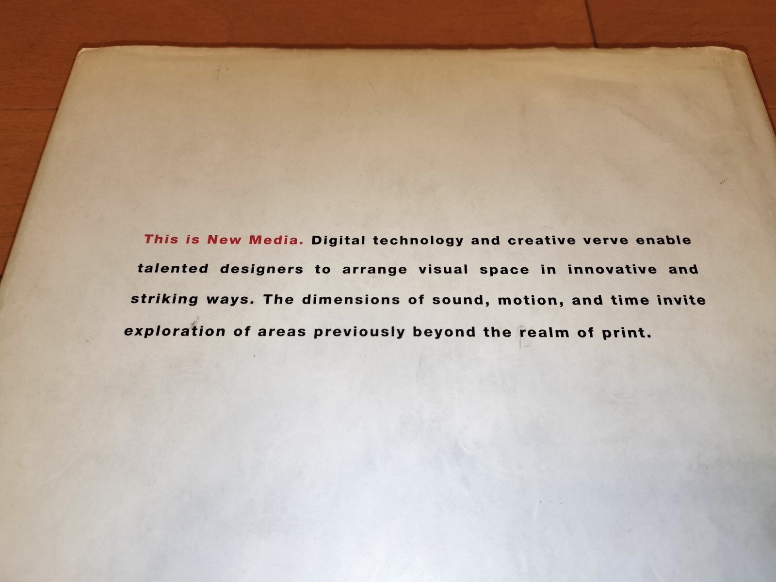 GRAPHIS NEW MEDIA 1: A COMPILATION OF NEW MEDIA DESIGN By Clement Mok 1996