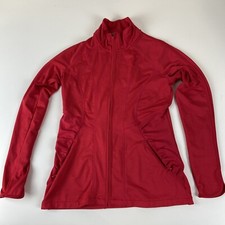 Athleta Running Hot Pink/fuchsia Comfort Full Zip Long Sleeve Jacket Size XS