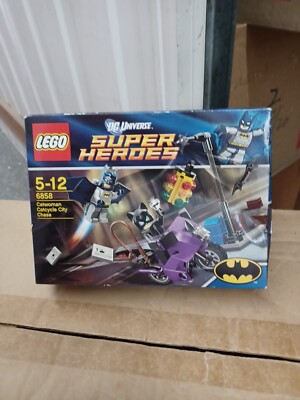 Lego 6858 CATWOMAN CATCYCLE CITY CHASE legos set NEW DC super
