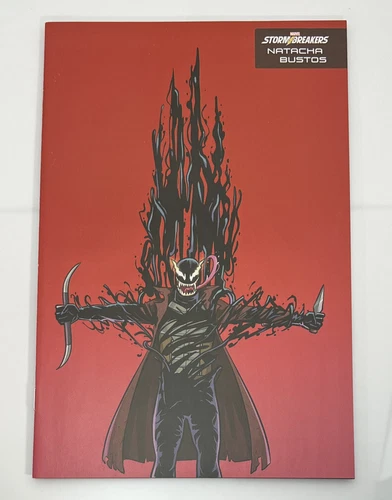 Darkhold Blade #1 Bustos Stormbreakers Venomized Variant Marvel Comics 2021
