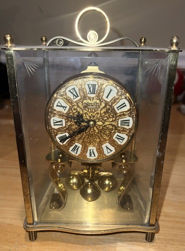 Vintage Kundo KIENINGER & OBERGFELL 400-day Clock With Key Working/Running - Picture 1 of 8