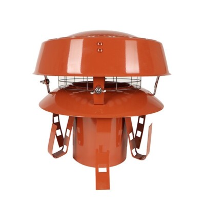 Chimney Cowls | 6" Pot Hanging Anti Bird / Anti Rain Chimney Cowl 6 Stainless Steel - View #7