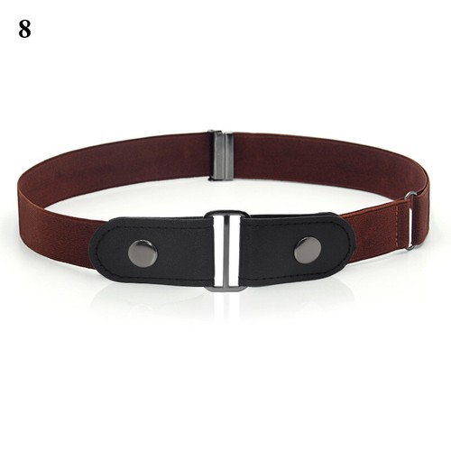 Buckle-free Elastic Invisible Waist Belt for Jeans No Bulge Hassle Men Women New - Picture 20 of 39