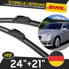 Flach Scheibenwischer 600mm+530mm Für Mercedes C-Klasse W203 2003 VOLVO S60 Satz