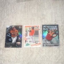 Panini Jackson Holliday 3-Card Lot Donruss  Rookie Prospect Bowman Platinum PE