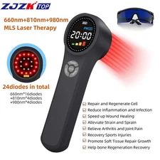 1760mW Rechargeable LLLT Device 24Diodes Muscle Relaxation Neck Back Pain Relief