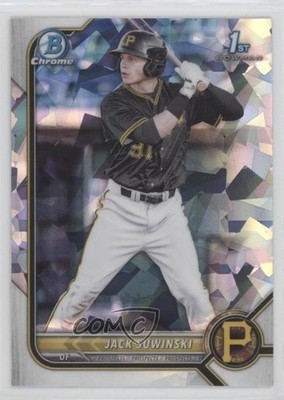 2022 Bowman Chrome Prospects Atomic Refractor Jack Suwinski Rookie RC sc8