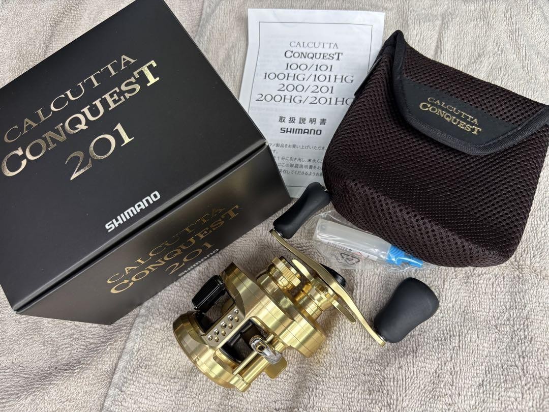 Shimano 21 Calcutta Conquest 201 Baitcast Reel | eBay Shimano 21 Calcutta Conquest 201 Baitcast Reel | eBay