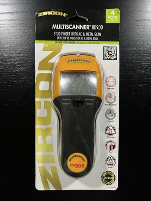 Zircon Multiscanner HD900 3 In. Multifunction Stud Finder 66232