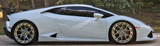 20 Rohana Rfx19 Machine Silver Wheels Rims For Lamborghini Huracan 20x9 11 20 Rohana Rfx19 Machine Silver Wheels Rims For Lamborghini Huracan 20x9 11