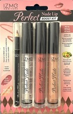 IZME NY Perfect Nude Lip Kit Petal Rose Moon with Avocado Oil