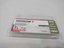 Arrow BN1810CS 18-Gauge Steel Brad Nails for Molding Cabinets 5/8 Inch 1000 Pack