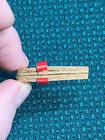 Vintage Barbie Ken Pair of Red Cork Sandals from Original Outfit — photo 4