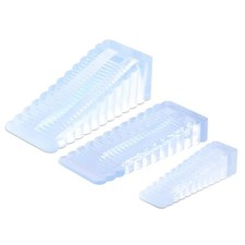 Silicone Door Stopper Wedge Block No-Drill Rubber Impact Stop for Home Office