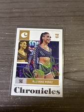 Roxanne Perez Signed Rookie Trading Card Jsa Witnessed Panini Wwe 