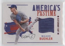 2022 Panini Chronicles America's Pastime Swatches Red Walker Buehler #APS-WB 0cv
