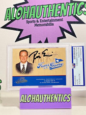 RICH EISEN SIGNED 2004 PLAYOFF ABSOLUTE FANS OF THE GAME CARD PSA ESPN NFL AUTO
