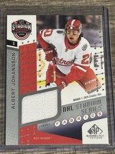 2025-26 UD SP Game Used Albert Johannson Stadium Series Jersey #SSF-14