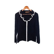 Belldini Black Knit Top, Pullover Sweater, Women's Large Elegant Classic / 1021