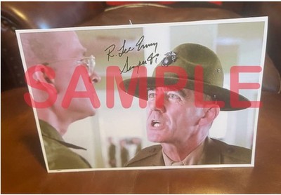 Full Metal Jacket Movie W-Gunner Sergeant R. Lee Ermey Tabletop Display Standee