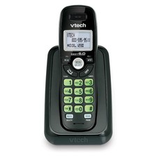 DECT 6.0 Cordless Phone with Caller ID  Call Waiting, 1 Handset, Black