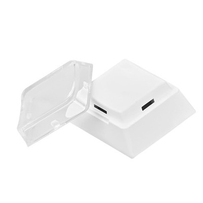 Instantly Custom Double-Layer Keycaps with Transparent Cover Cap for DIY Remo...