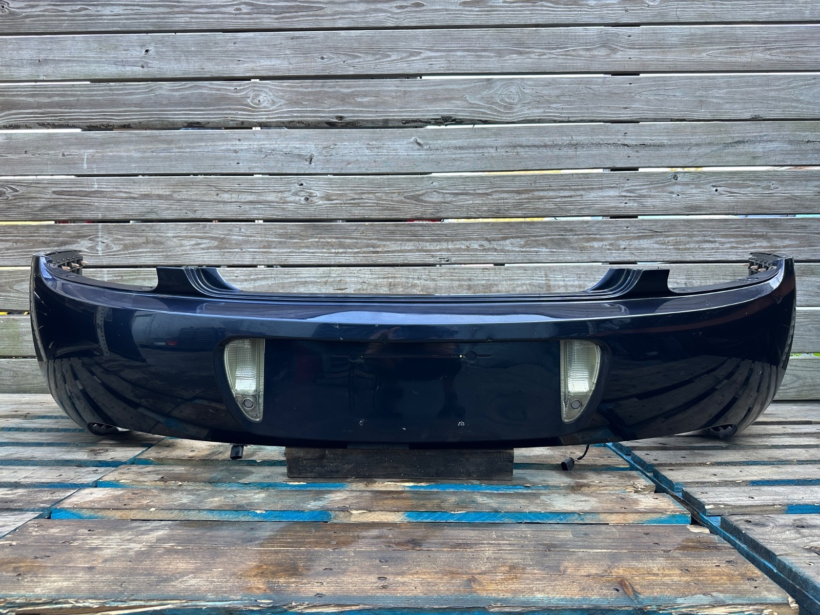2003-2010 BENTLEY CONTINENTAL GT GTC  REAR BUMPER COVER W/ PARK SENSORS ASSEMBLY