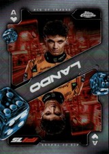 2025 Topps Chrome Formula 1 Lando Norris #SCA-4 Ace Of Trades McLaren F1 4J