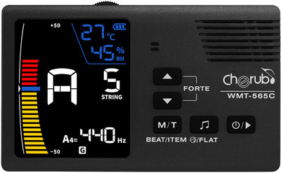 Cherub WMT-565C Metronom / Stimmgerät Hygrometer mit Akku