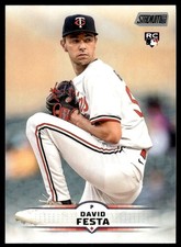 David Festa 2025 Stadium Club #186 RC Twins Baseball Card