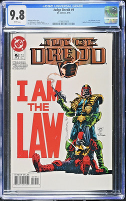 Judge Dredd (DC) #9 (April 1995, DC) Cgc Graded Pop 2 As A 9.8 Comic New Slab Wp