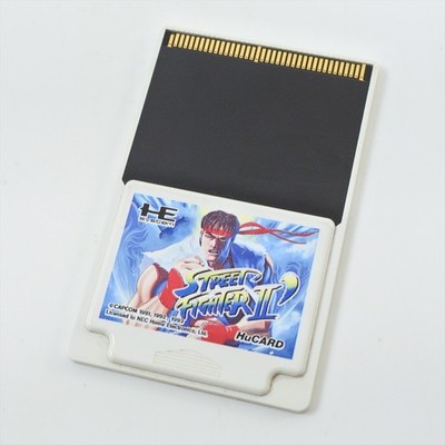 PC Engine HU Street Fighter II 2 II' DASH Card Only 1702 pe