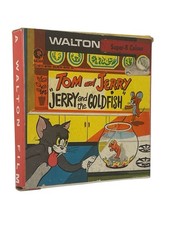 Vintage Super 8 Film Walton Black  White Tom  Jerry And The Goldfish Cartoon