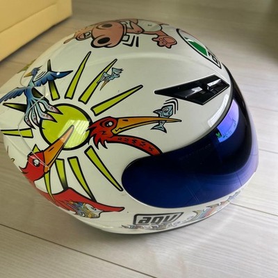 AGV AF-1 Valentino Rossi White Zoo Replica Helmet Size M | eBay