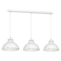 Einfache Moderne Pendelleuchte Weiß 3X E27 HäNgeleuchte Decke Lampe Innen KüChe
