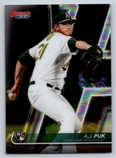 2020 Bowman's Best Refractors #30 A.J. Puk (ref 214720)